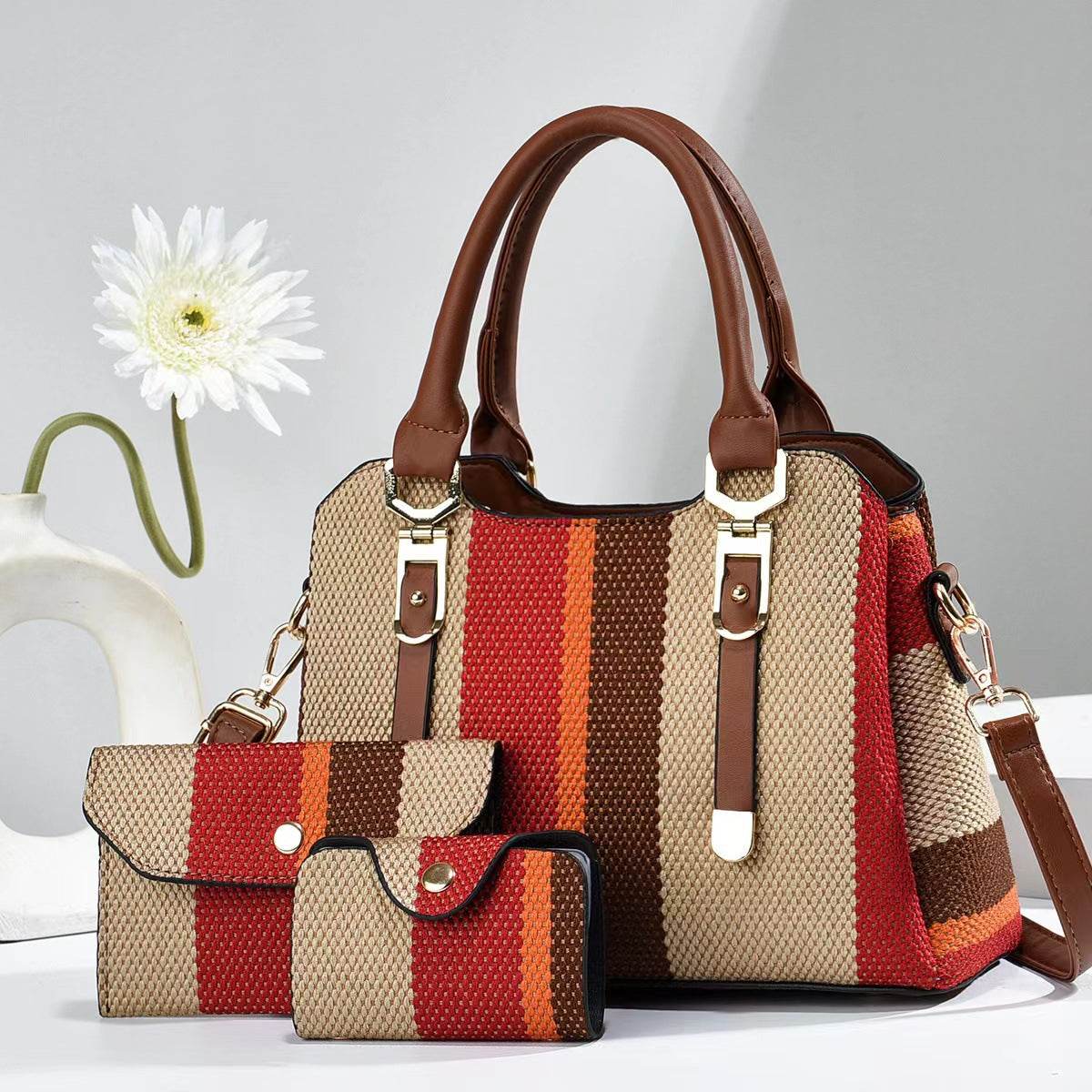 Stylish Canvas Crossbody Handbag - Large Capacity for Moms & Sons - Buy Center