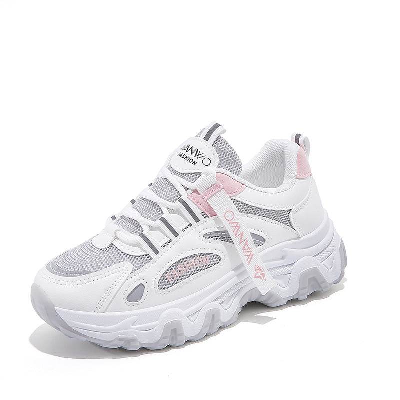 Buycenter Mesh Surface Clunky Sneakers - Soft Sole, Breathable Design - Buy Center