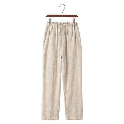 Men's Linen Casual Oversized Pants - Lightweight & Breathable Styles - Buy Center
