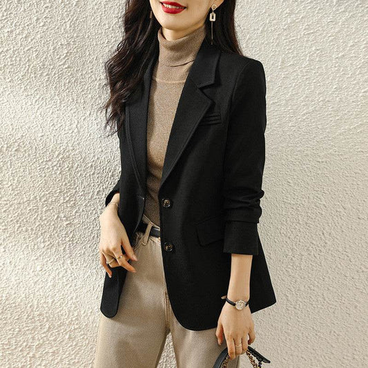 Buycenter Casual Suit Jacket for Women - Stylish Urban Pink, Brown, Black - Buy Center