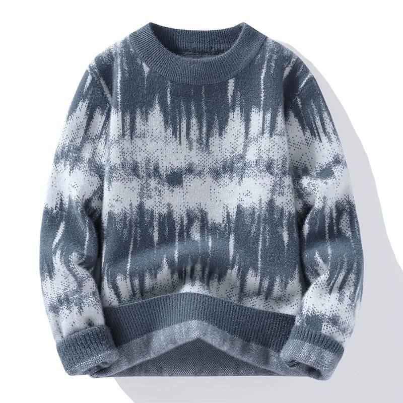 Fall Loose Knit Sweater for Teen Boys - Trendy Korean Fashion Style - Buy Center