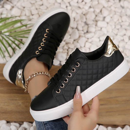 Buycenter Casual Sports Skate Shoes for Women - Spring/Fall Flat Heels - Buy Center