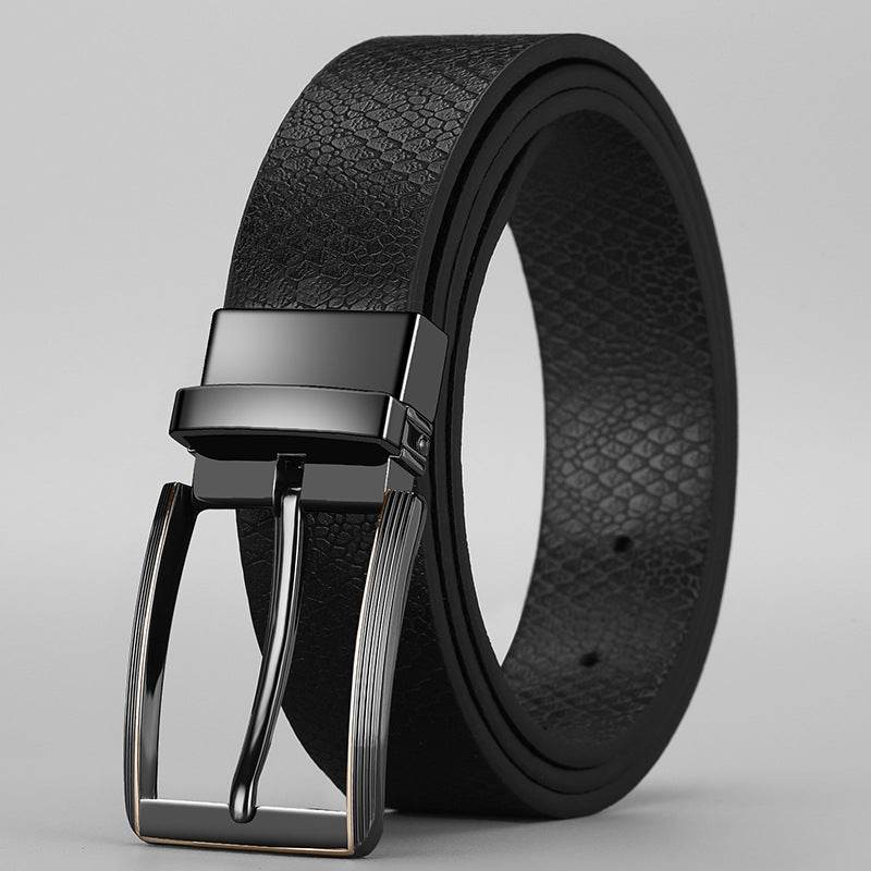 Boys Trend Advanced Texture Belt - Double-Sided, Rotatable Pin Buckle - Buy Center