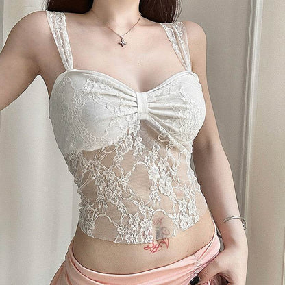 Buycenter Sweetheart Backless Lace Vest - Slim Fit Fashion Blazer - Buy Center