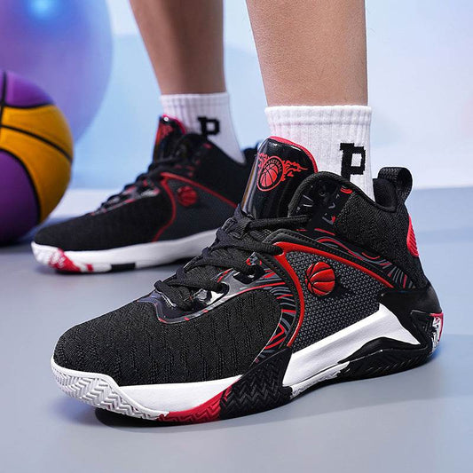 Buycenter Men's Lightweight Basketball Shoes - Non-slip, Shock Absorption - Buy Center