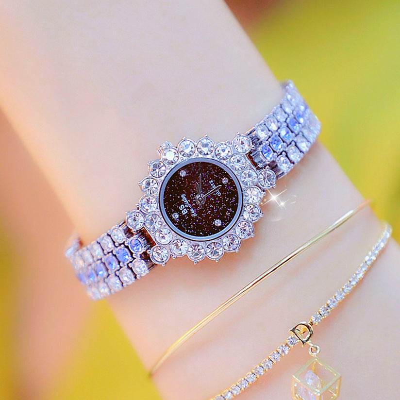 Stylish Multicolor Women's Watch - Trendy Alloy Bracelet Timepiece - Buy Center