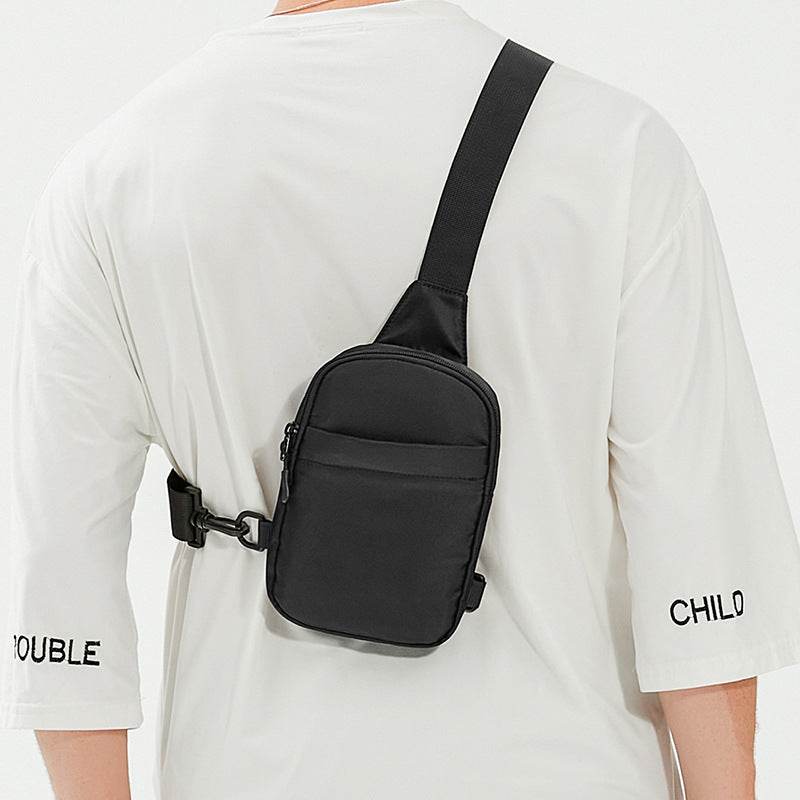 Trendy Men's Waterproof Crossbody Bag - Stylish Oxford Cloth Design - Buy Center