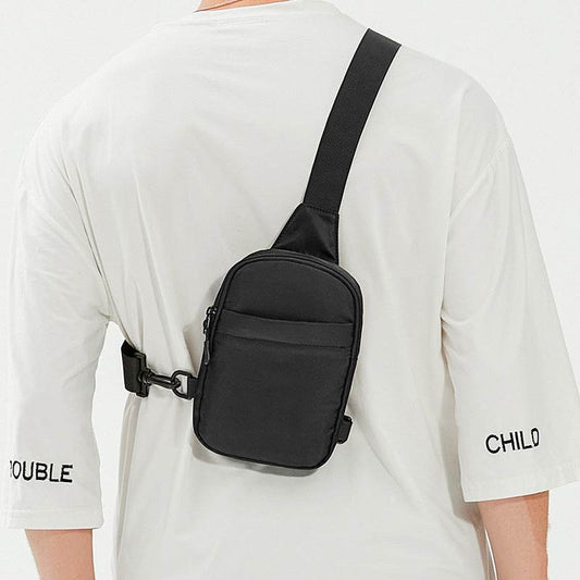 Trendy Men's Waterproof Crossbody Bag - Stylish Oxford Cloth Design - Buy Center