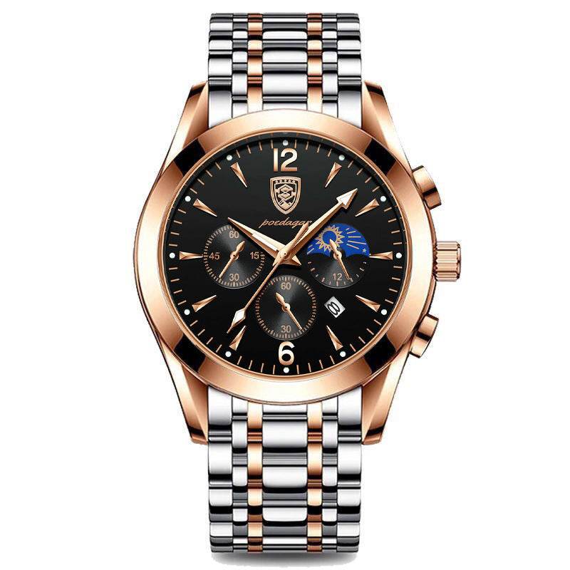 Waterproof Luminous Men's Watch - Stylish Quartz with Durable Design - Buy Center