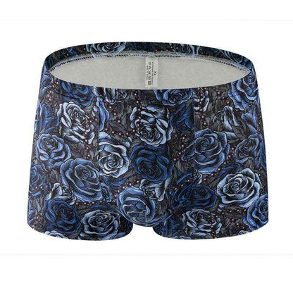Multi-Color Rose Boxers - Premium Milk Silk, Comfortable & Breathable