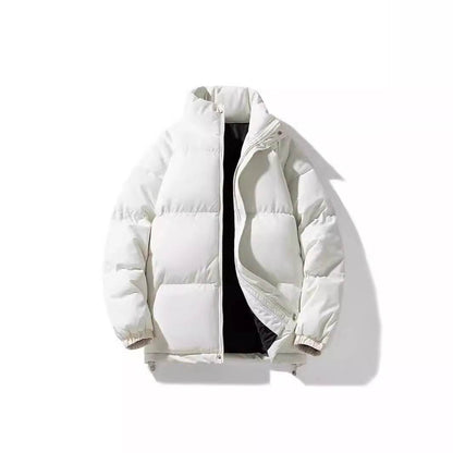 Stand Collar Down Coat Jacket - Warm Cotton, Stylish Colors Available - Buy Center