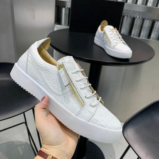 European Station Men's Cowhide Fashion Shoes - Casual Vulcanize Style 2025 - Buy Center