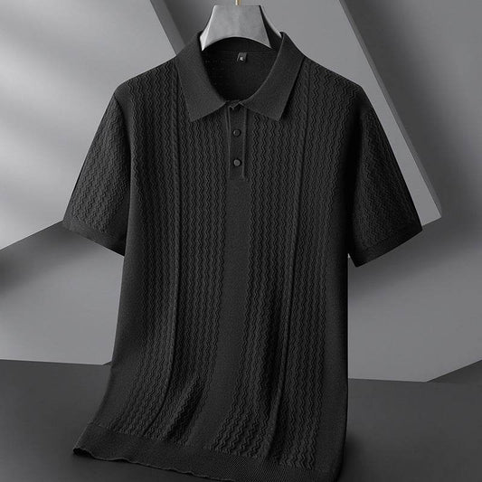 Plus Size Men's Short Sleeve Sweater - Autumn & Winter Collection - Buy Center