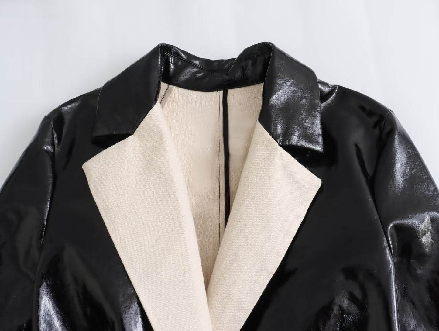 Women's Personalized Black Wool Blend Jacket - Stylish Overcoat for 2025 - Buy Center