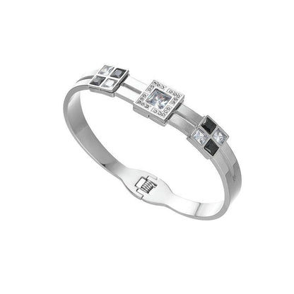 Buy Center 18K Gold Light Luxury Titanium Steel Bracelet - Full Body Design - Buy Center