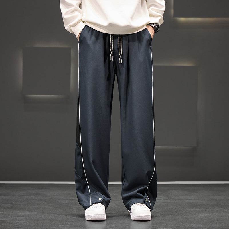 Casual Plus Size Men's Trousers - Waterproof Straight Leg Sweatpants - Buy Center