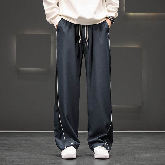 Casual Plus Size Men's Trousers - Waterproof Straight Leg Sweatpants - Buy Center