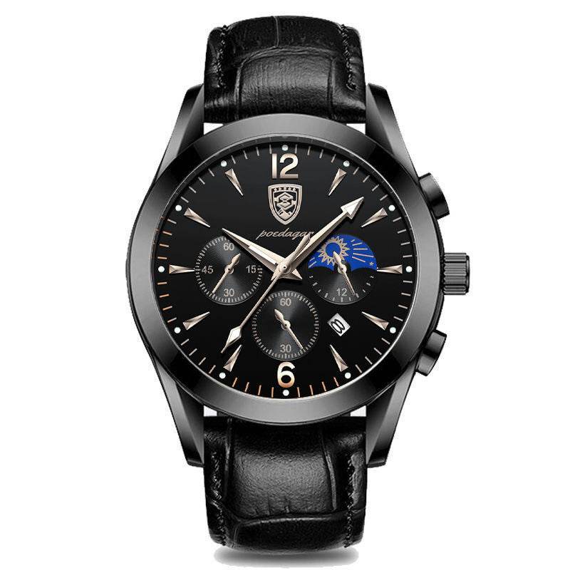 Waterproof Luminous Men's Watch - Stylish Quartz with Durable Design - Buy Center