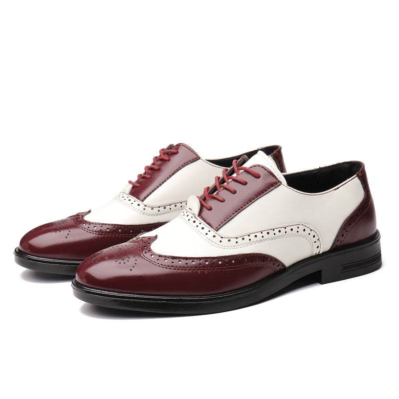 Business Formal Carved Men's Leather Shoes - Stylish & Comfortable Fit - Buy Center