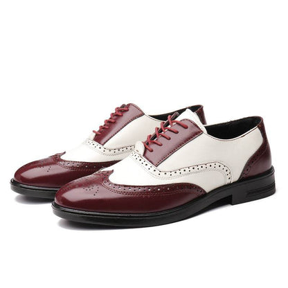 Business Formal Carved Men's Leather Shoes - Stylish & Comfortable Fit - Buy Center