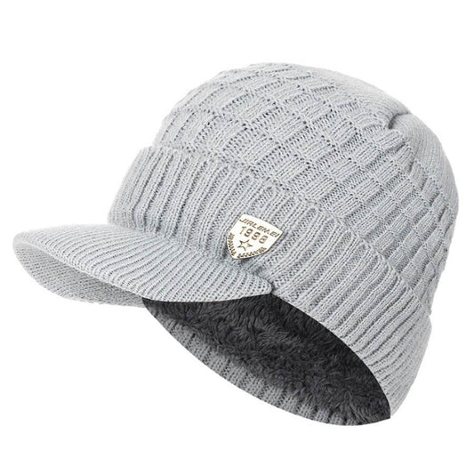 Warm Gradient Color Pullover Hat - Fleece Lined Winter Fedora 2025 - Buy Center