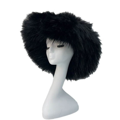 Fashionable Raccoon Fur Hat - Stylish Winter Accessory for Women 2025 - Buy Center
