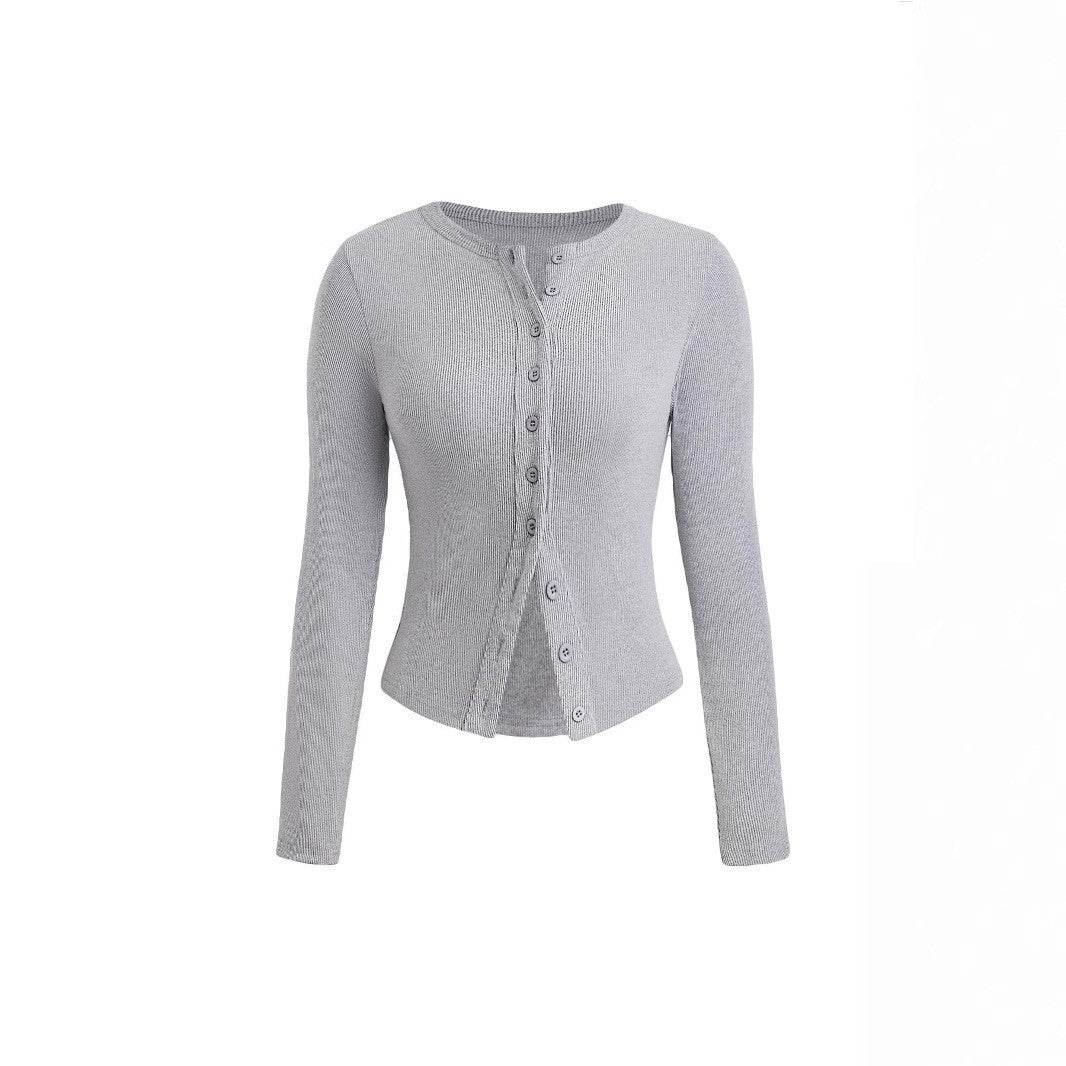 Women's Long Sleeve Cardigan - Slim Fit Sunken Stripe Blazer Styles - Buy Center