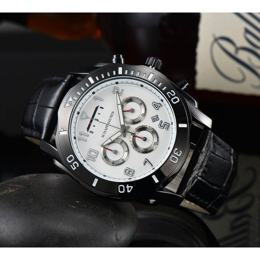 Buycenter Six-Pin Quartz Men's Business Watch - Stylish Full-Function Design - Buy Center