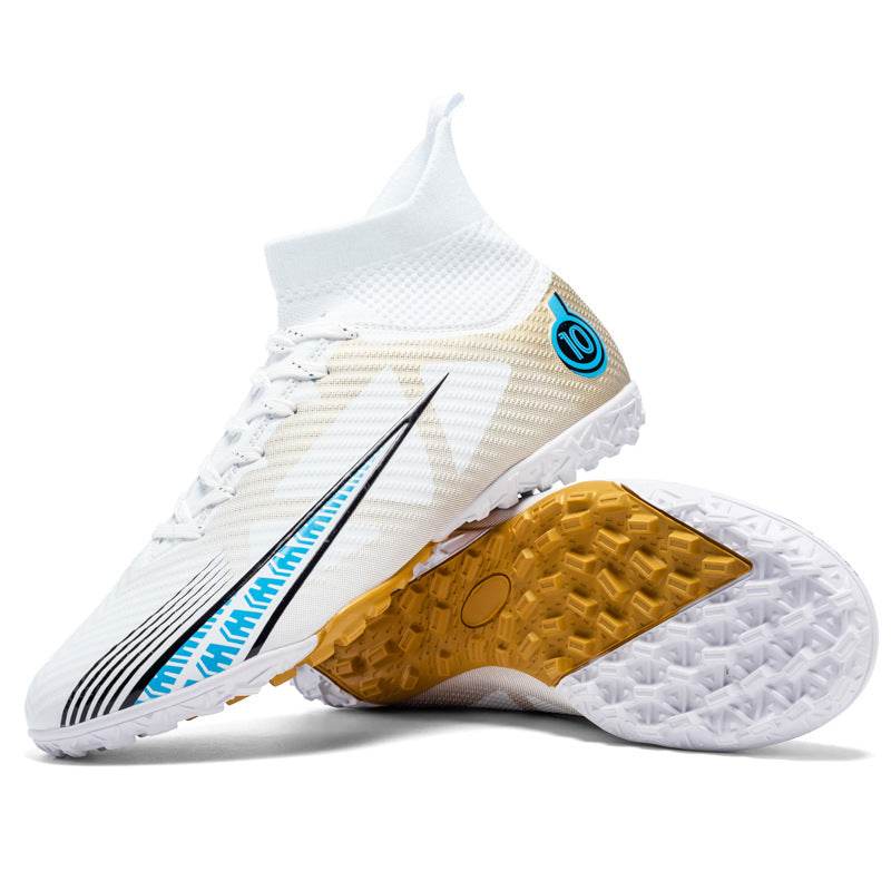 Men's High-Top Soccer Shoes - Breathable Comfort & Ankle Support - Buy Center