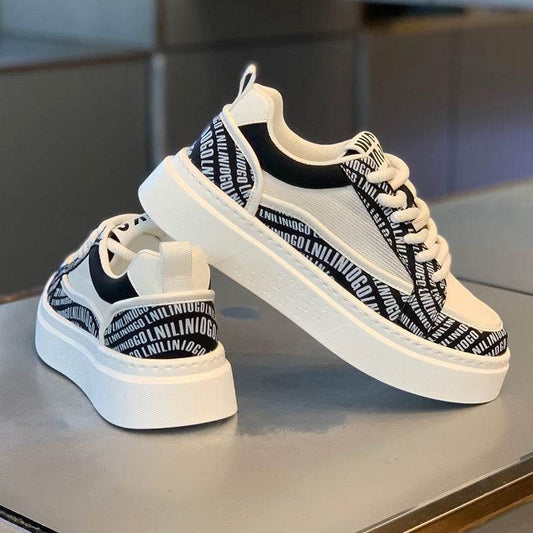 Buycenter Breathable Casual Sneakers - Wear-Resistant Thick Bottom Shoes - Buy Center