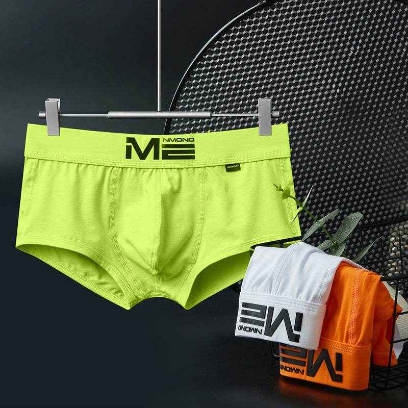 Plastic Low Waist Men's Boxers - Comfort Fit in Vibrant Colors