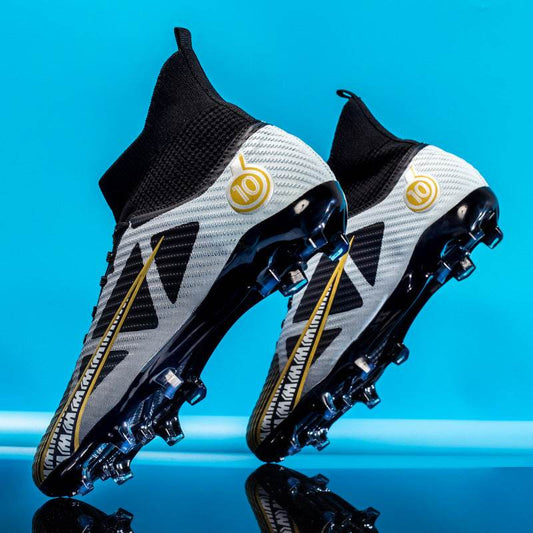 Men's High-Top Soccer Shoes - Breathable Comfort & Ankle Support - Buy Center