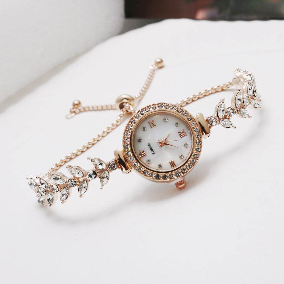 Buy Center Women's Bracelet Watch - Fashionable Quartz with World Time - Buy Center