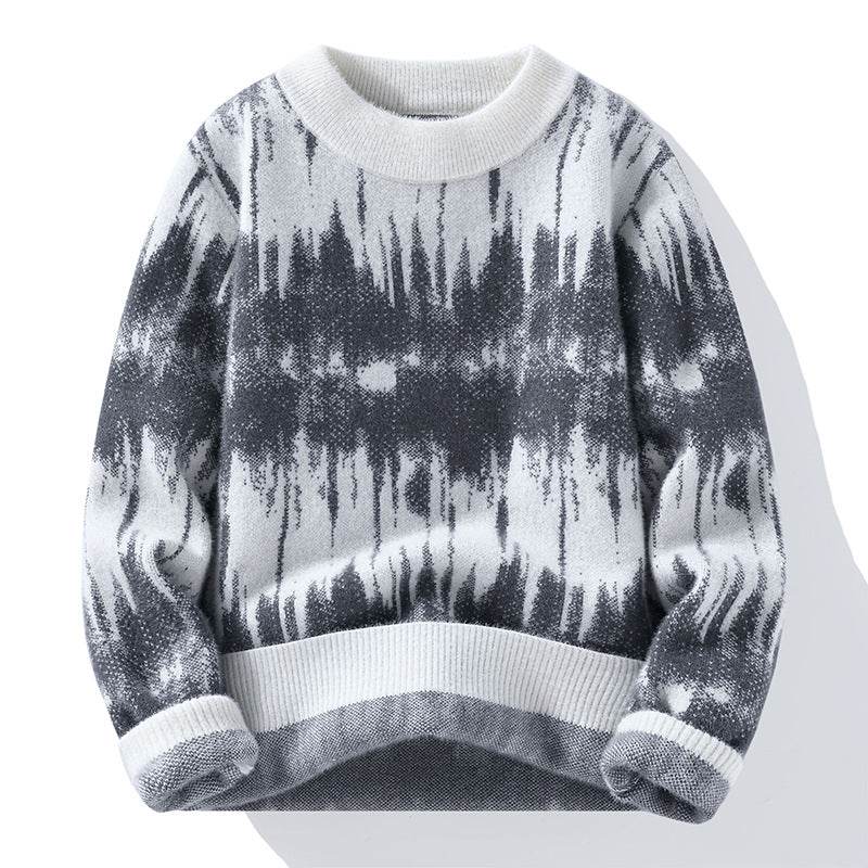 Fall Loose Knit Sweater for Teen Boys - Trendy Korean Fashion Style - Buy Center