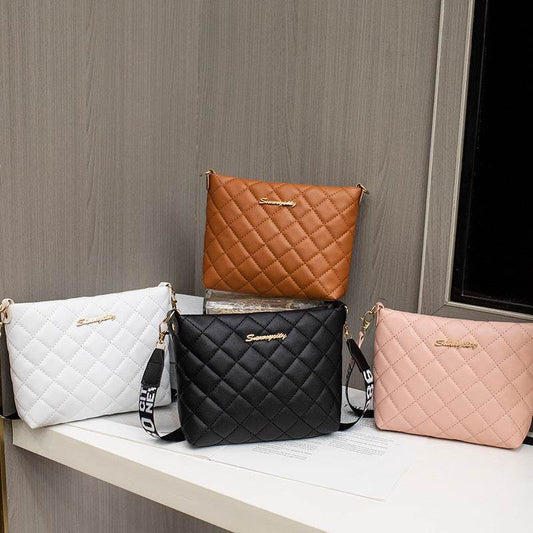Women's Korean-Style Shoulder Bag - Premium PU, Trendy Colors 2025 - Buy Center