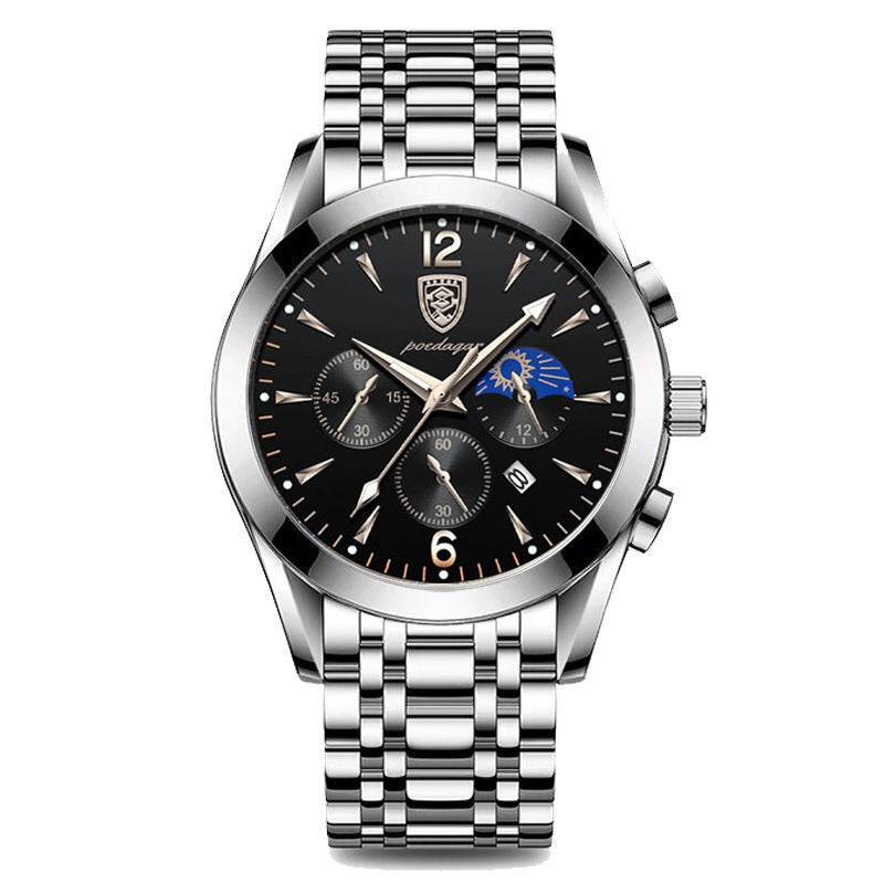 Waterproof Luminous Men's Watch - Stylish Quartz with Durable Design - Buy Center