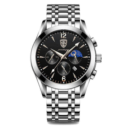 Waterproof Luminous Men's Watch - Stylish Quartz with Durable Design - Buy Center