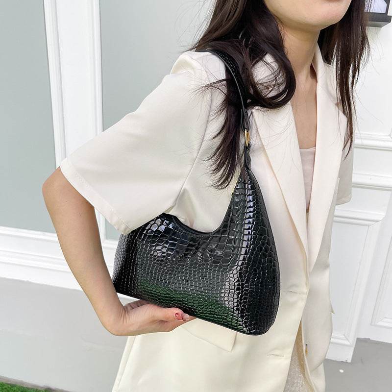 Fashion Stone Pattern Women's Shoulder Bag - Stylish PU Crossbody 2025 - Buy Center
