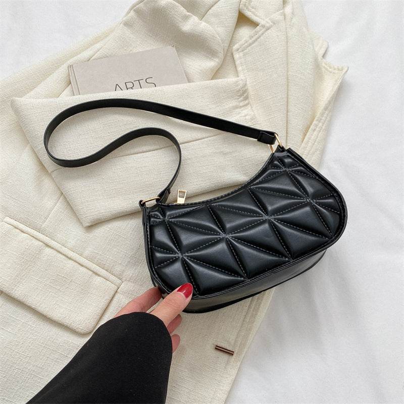 Buycenter Casual Portable Shoulder Bag - Stylish PU Underarm Bag for Women - Buy Center