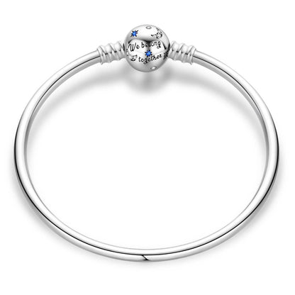 Cat's Paw Love Star Bracelet - Elegant Silver Plated Design for Women - Buy Center