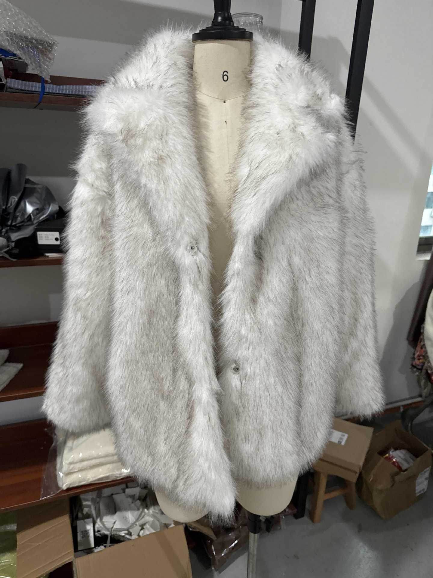 Women's Casual Furry Jacket - Stylish Lapel, Warm & Comfortable - Buy Center