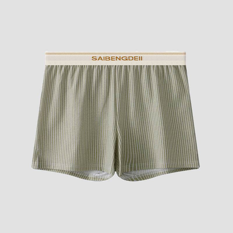 Men's Plus Size Cotton Stripes Boxer - Breathable & Comfortable Essential - Buy Center