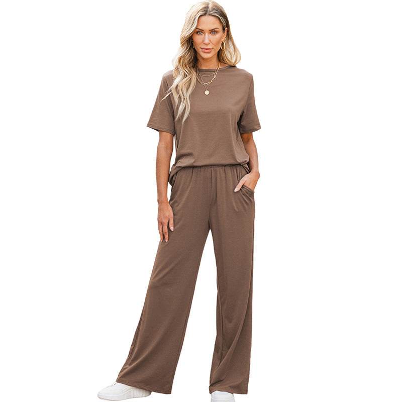 Spring Multi-Pocket Casual Suit for Women - Stylish Solid Color Design - Buy Center