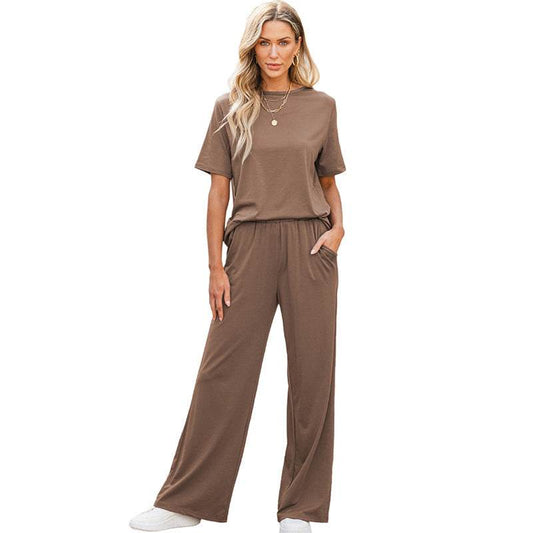 Spring Multi-Pocket Casual Suit for Women - Stylish Solid Color Design - Buy Center