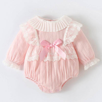 Newborn Autumn Jumpsuit - Long Sleeve Cotton Flower Girl Dress 2025 - Buy Center