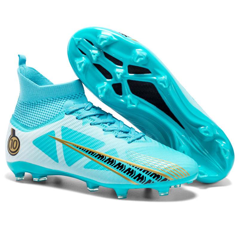 Men's High-Top Soccer Shoes - Breathable Comfort & Ankle Support - Buy Center