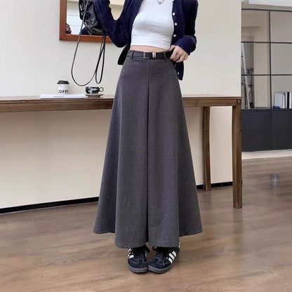 Versatile Half Length Swing Skirt - Casual Ruffle Design Plus Sizes - Buy Center