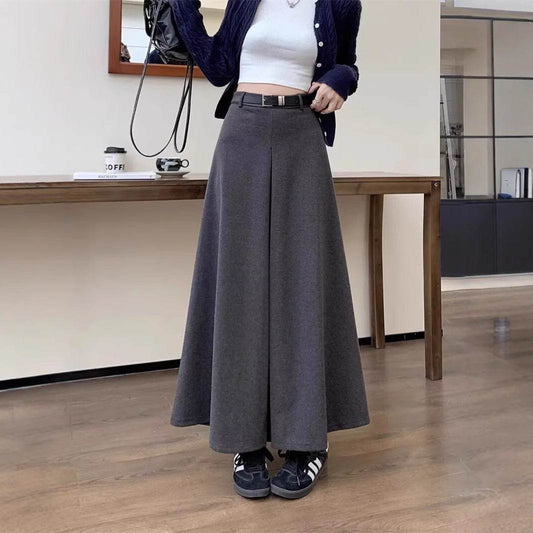 Versatile Half Length Swing Skirt - Casual Ruffle Design Plus Sizes - Buy Center