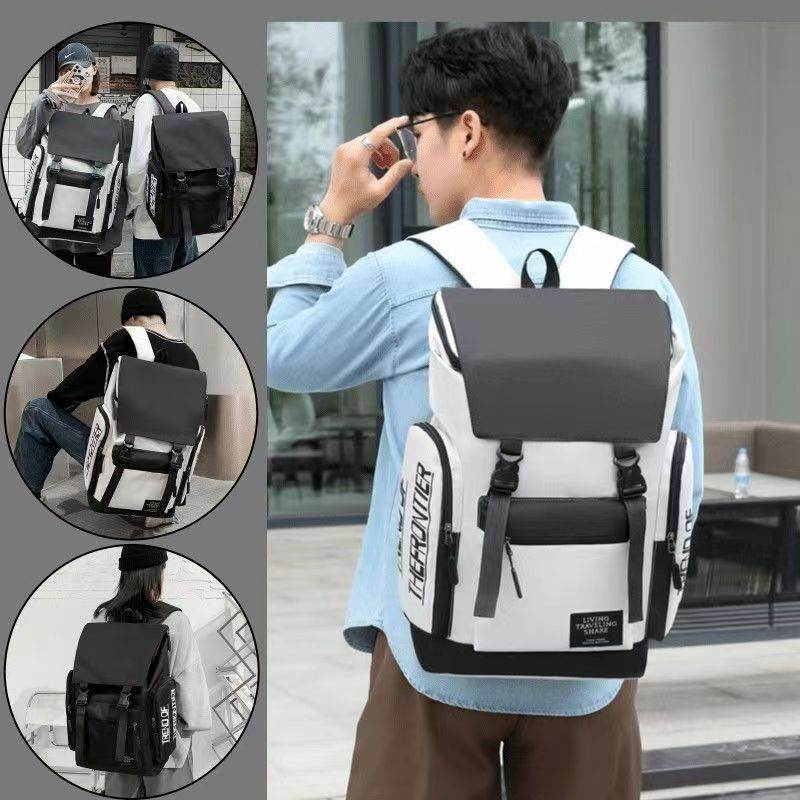 Stylish Schoolbag Backpack - Large Capacity for Trendy High School Students - Buy Center