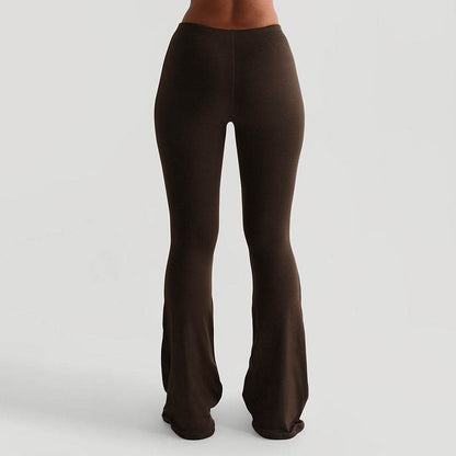 Stylish Women's Boot-Cut Trousers - High Waist, Versatile Fit for Any Occasion - Buy Center